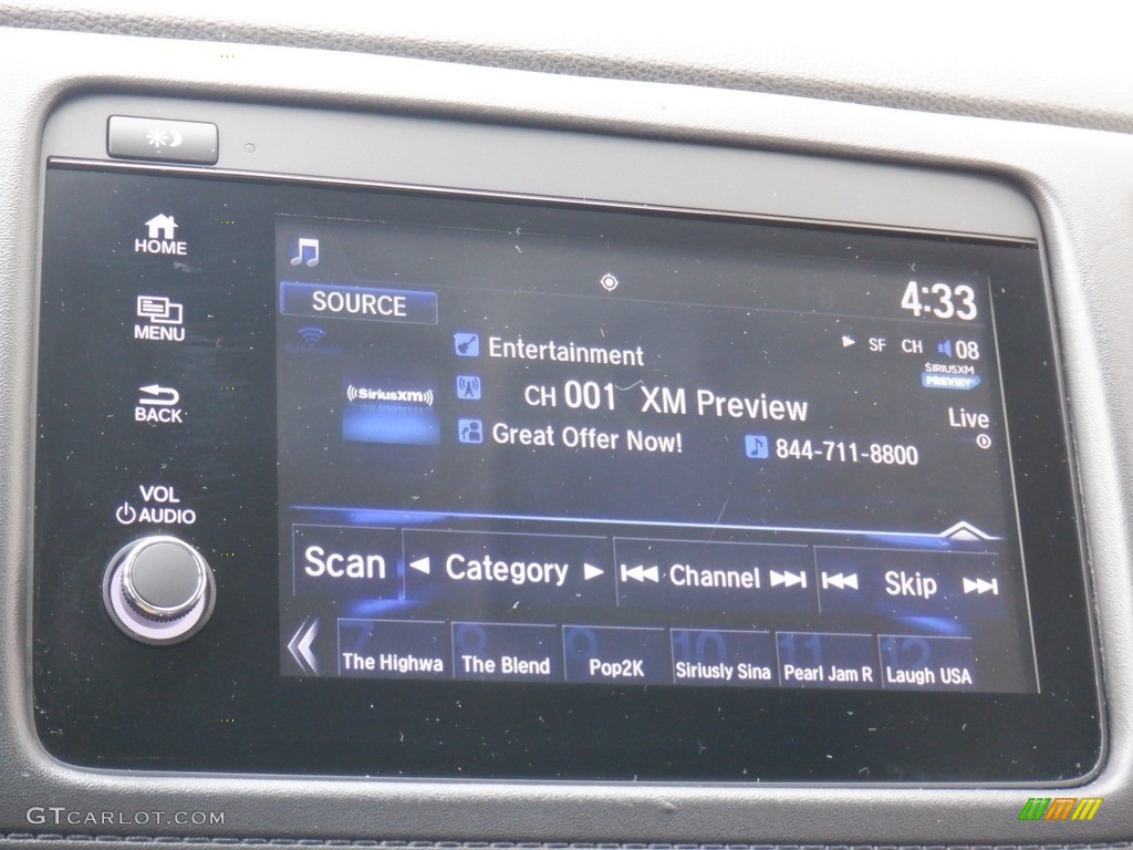 2020 HR-V EX AWD - Platinum White Pearl / Black photo #17