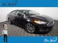 Agate Black 2020 Ford Fusion SE AWD