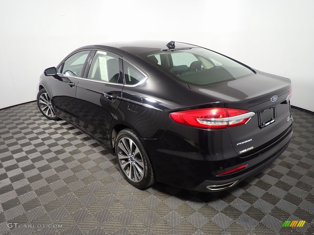 2020 Fusion SE AWD - Agate Black / Ebony photo #9