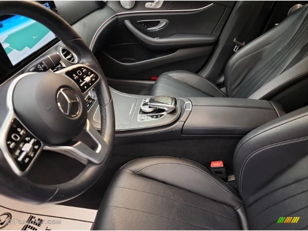 2019 E 300 Sedan - Black / Black photo #7