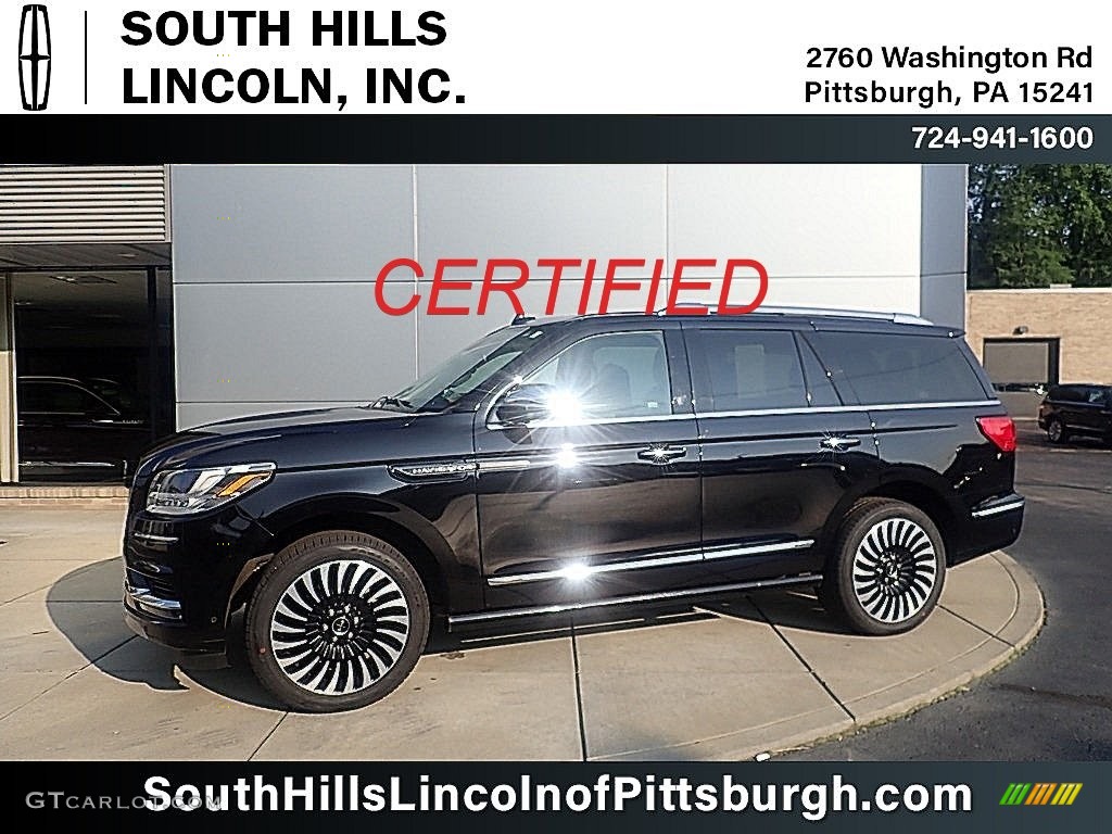 Infinite Black Lincoln Navigator