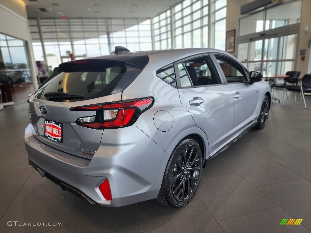 2024 Impreza RS Hatchback - Ice Silver Metallic / Black photo #6
