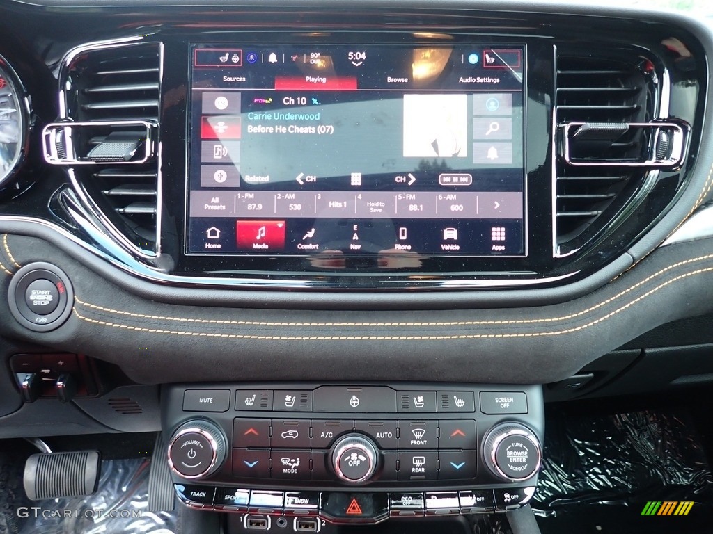 2023 Dodge Durango R/T Hemi Orange AWD Controls Photo #146420192
