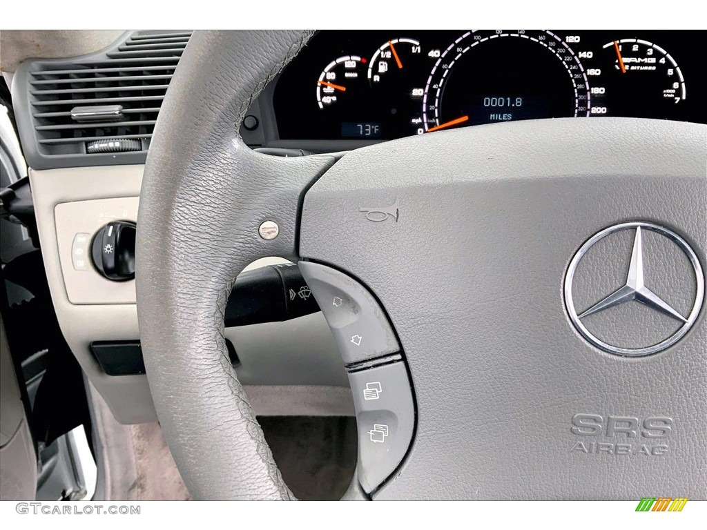 2005 Mercedes-Benz CL 65 AMG Ash Steering Wheel Photo #146420214