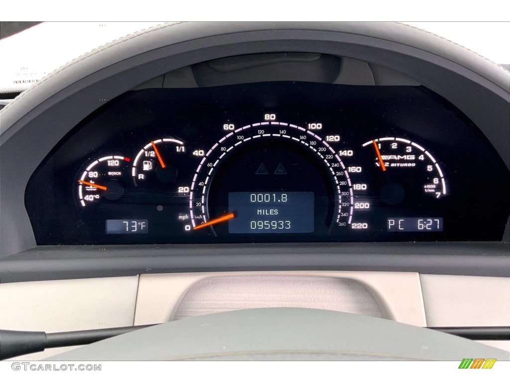2005 Mercedes-Benz CL 65 AMG Gauges Photos