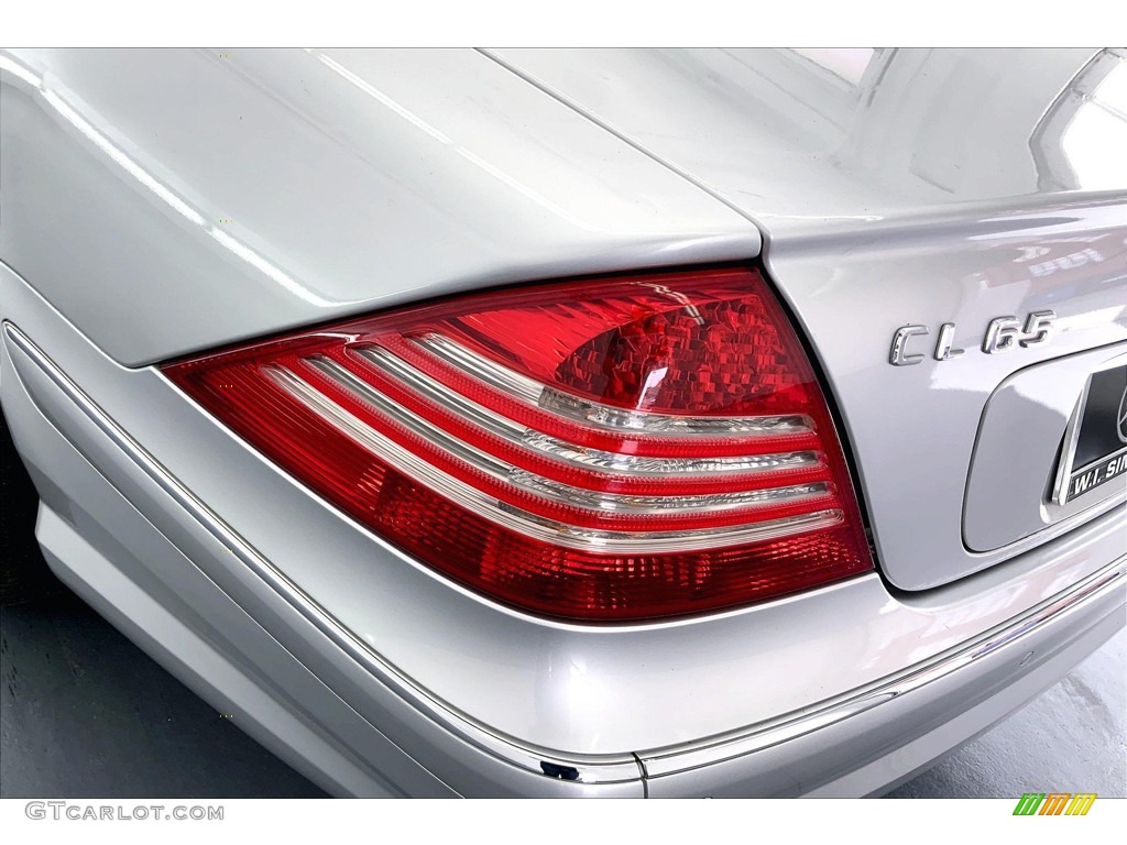 2005 CL 65 AMG - Brilliant Silver Metallic / Ash photo #28