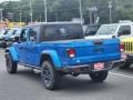 2023 Hydro Blue Pearl Jeep Gladiator Willys 4x4  photo #4