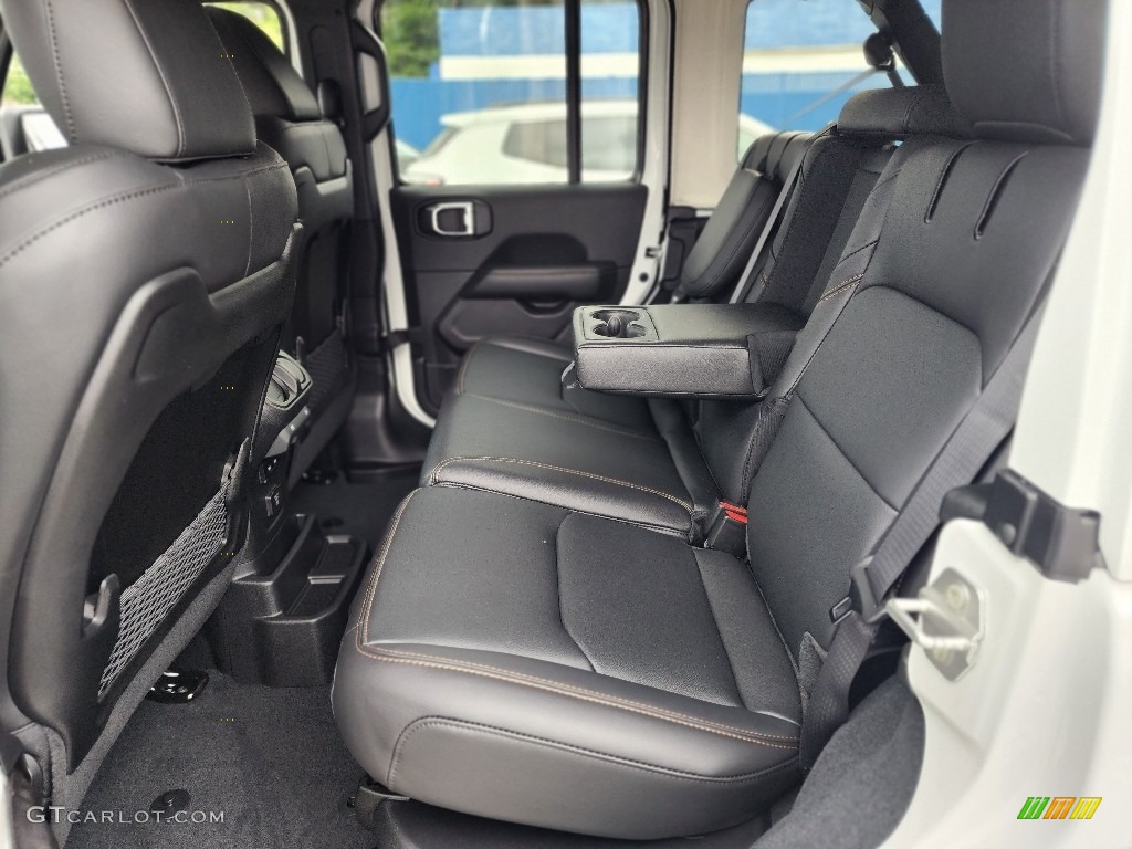 2024 Jeep Wrangler 4-Door Sahara 4xe Hybrid Rear Seat Photo #146420376