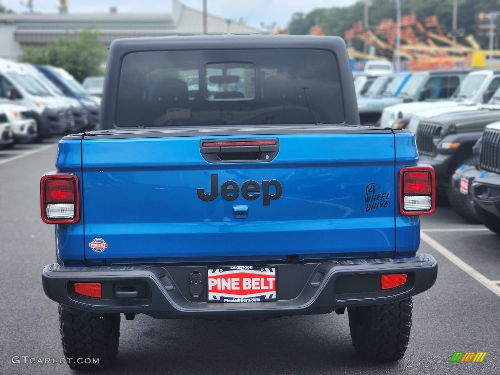 2023 Gladiator Willys 4x4 - Hydro Blue Pearl / Black photo #5