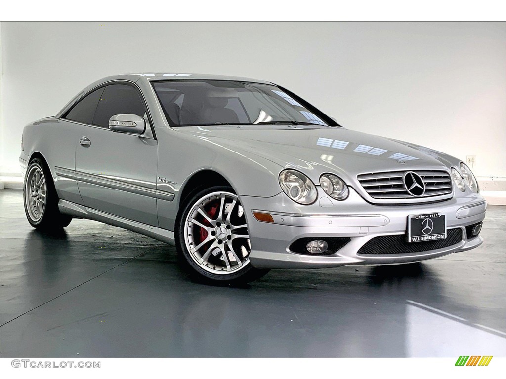 Brilliant Silver Metallic 2005 Mercedes-Benz CL 65 AMG Exterior Photo #146420434