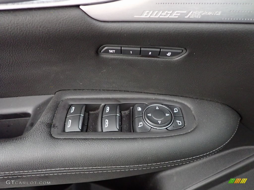 2020 Cadillac XT5 Premium Luxury AWD Jet Black Door Panel Photo #146420473