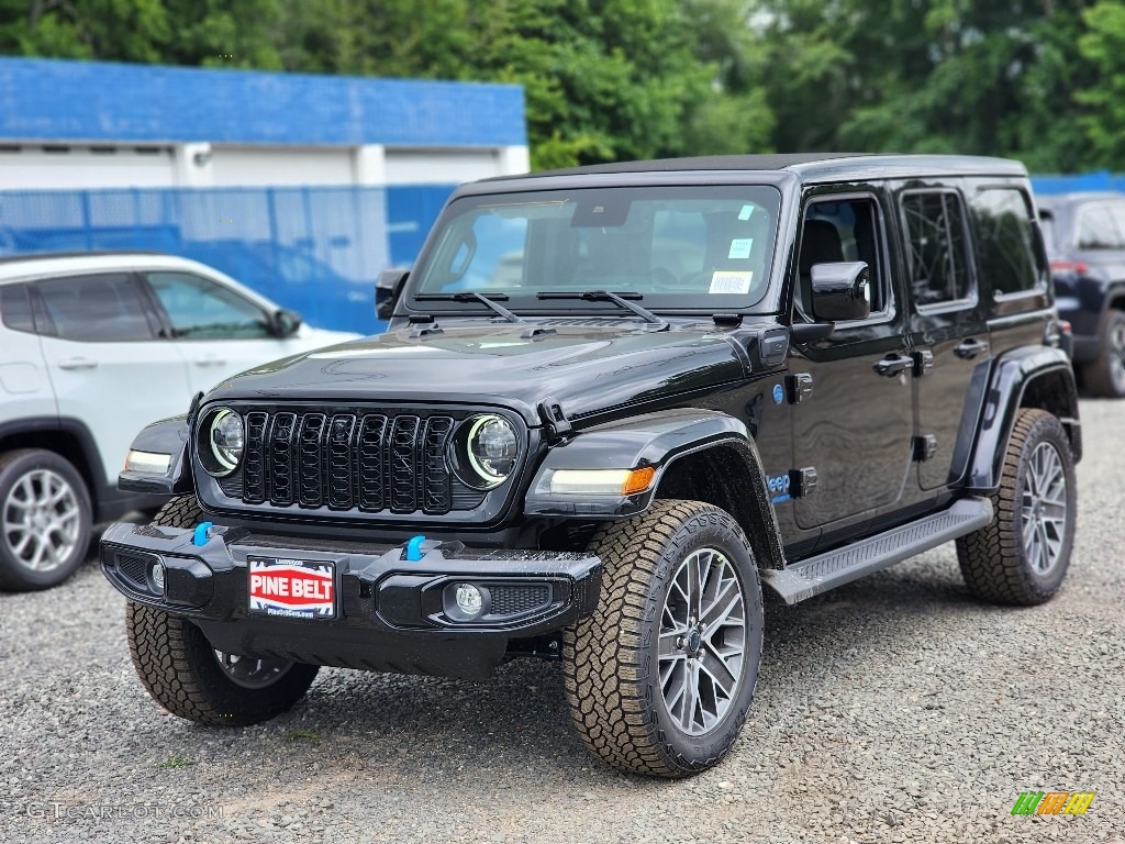 2024 Black Jeep Wrangler 4Door High Altitude 4xe Hybrid 146418800