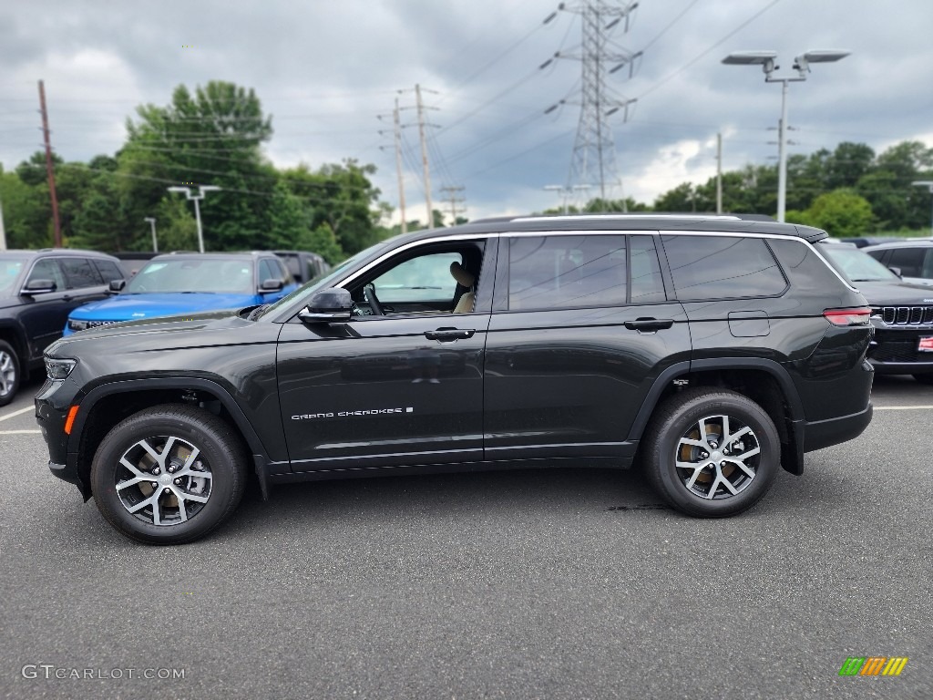 Rocky Mountain Pearl 2023 Jeep Grand Cherokee L Limited 4x4 Exterior Photo #146420555
