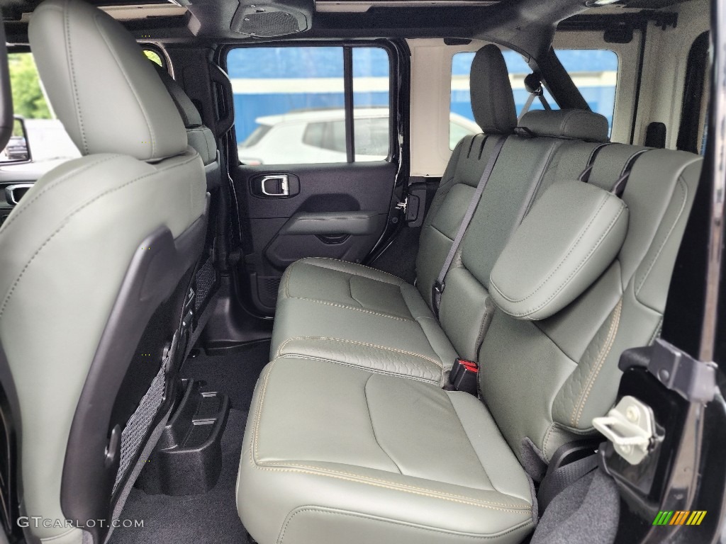2024 Jeep Wrangler 4-Door High Altitude 4xe Hybrid Rear Seat Photo #146420586