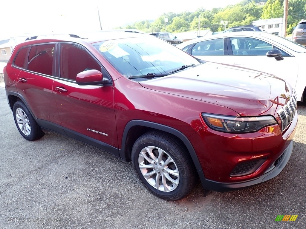 2020 Cherokee Latitude - Velvet Red Pearl / Black photo #4