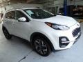 Snow White Pearl - Sportage EX AWD Photo No. 4