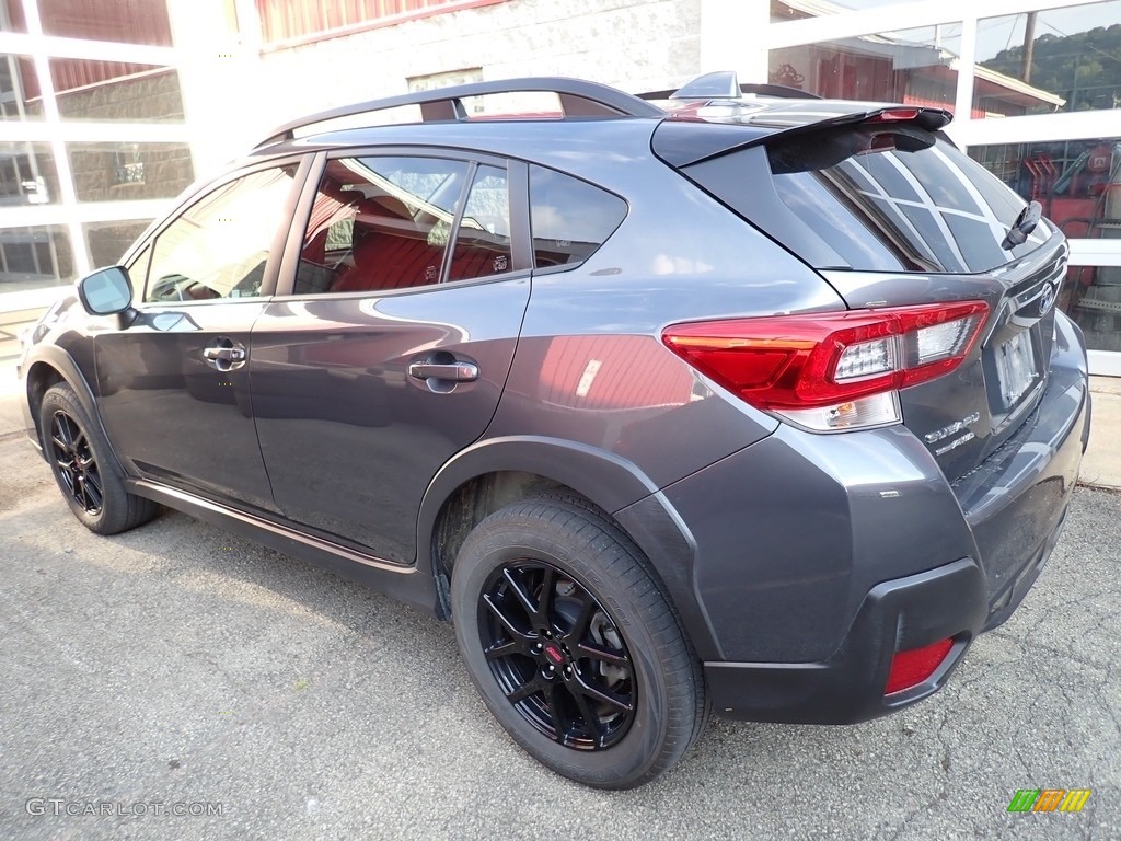 2022 Crosstrek Premium - Magnetite Gray Metallic / Black photo #2