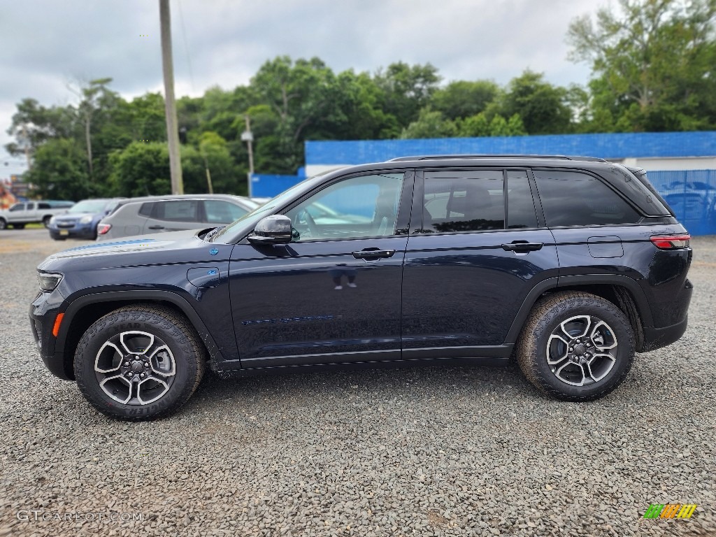 Midnight Sky 2023 Jeep Grand Cherokee Trailhawk 4XE Exterior Photo #146420893