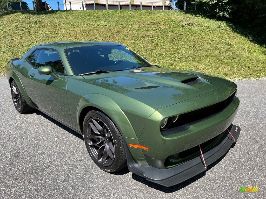 2019 Challenger R/T Scat Pack Widebody - F8 Green / Black photo #4