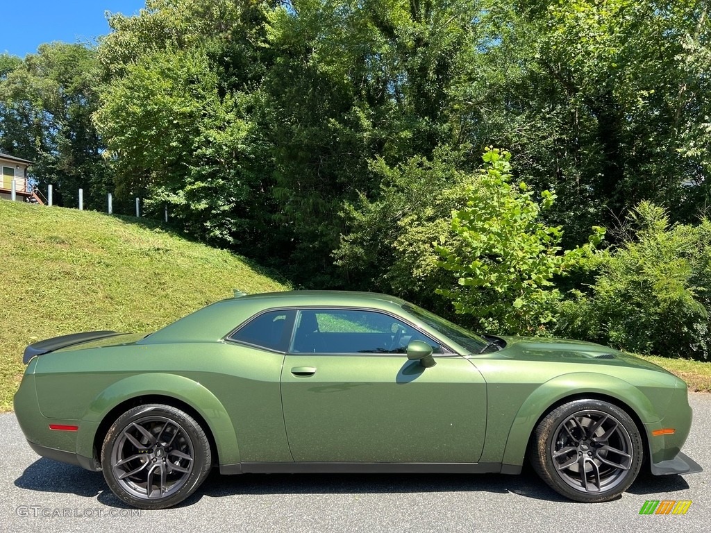 2019 Challenger R/T Scat Pack Widebody - F8 Green / Black photo #5