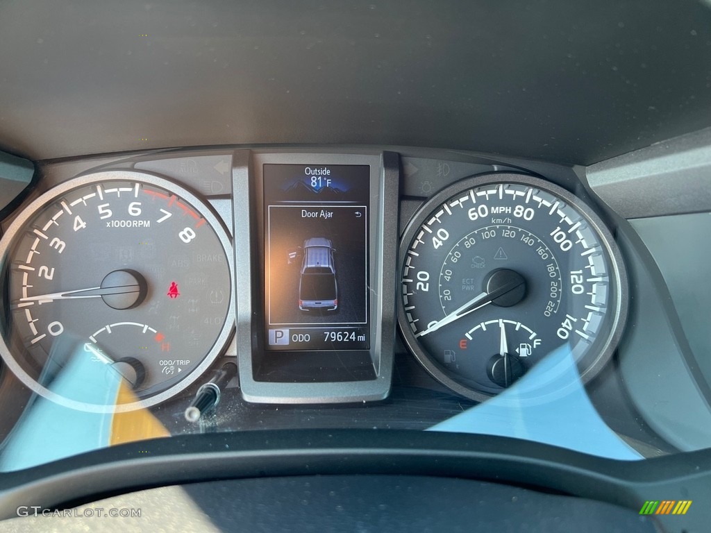 2019 Toyota Tacoma TRD Off-Road Double Cab 4x4 Gauges Photo #146422381