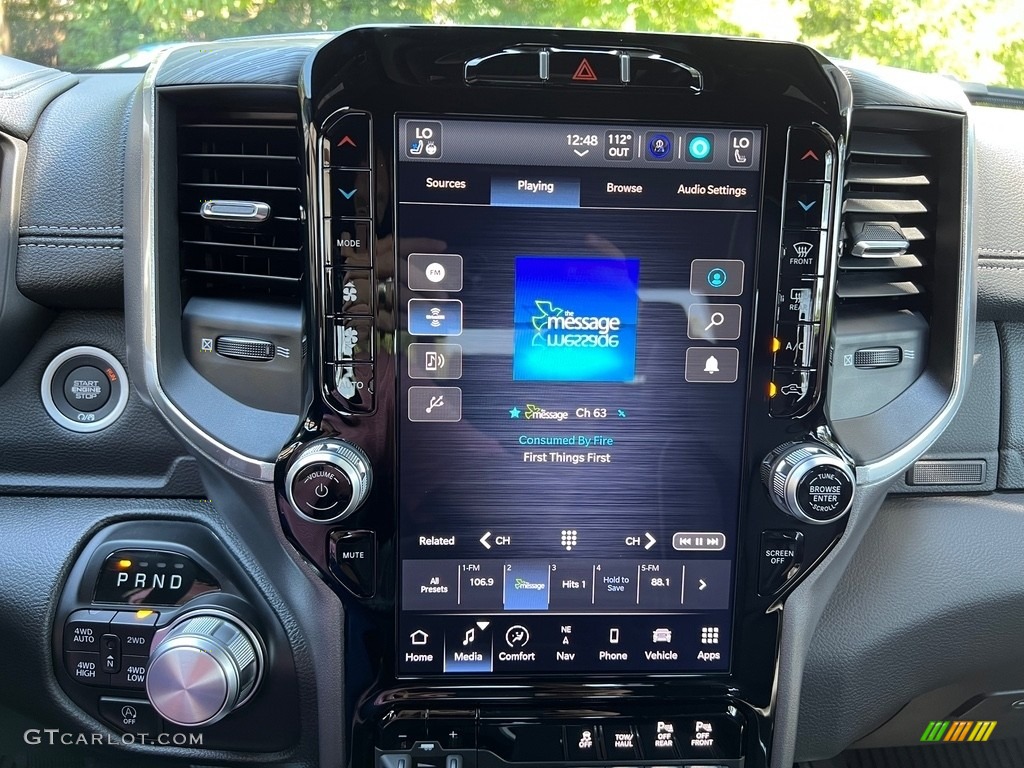 2023 Ram 1500 Laramie Crew Cab 4x4 Controls Photo #146422468