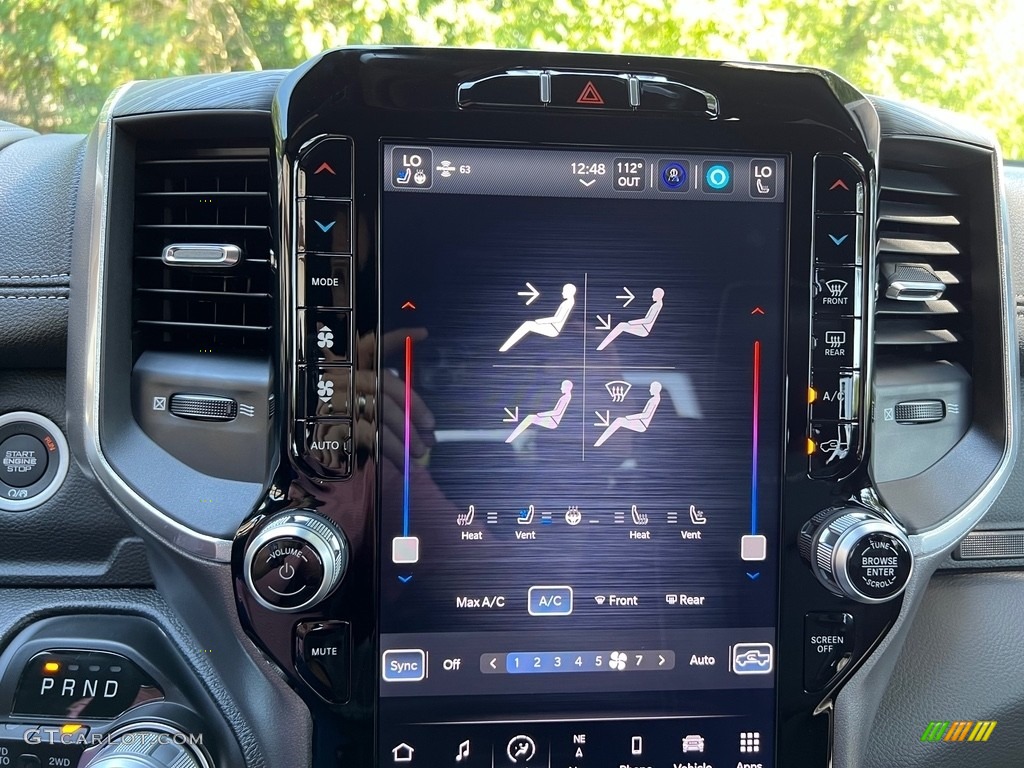 2023 Ram 1500 Laramie Crew Cab 4x4 Controls Photo #146422474