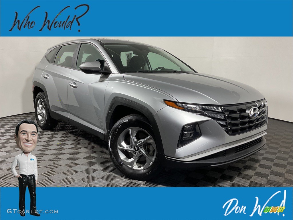 2022 Tucson SE AWD - Shimmering Silver / Gray photo #1