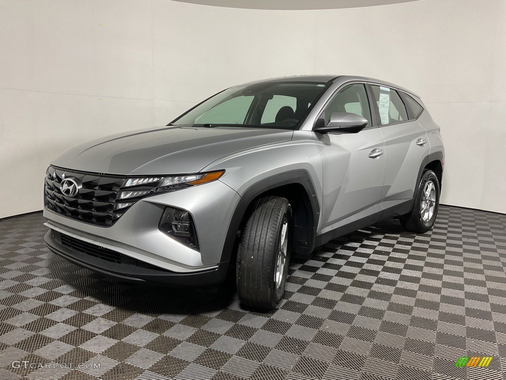2022 Tucson SE AWD - Shimmering Silver / Gray photo #7