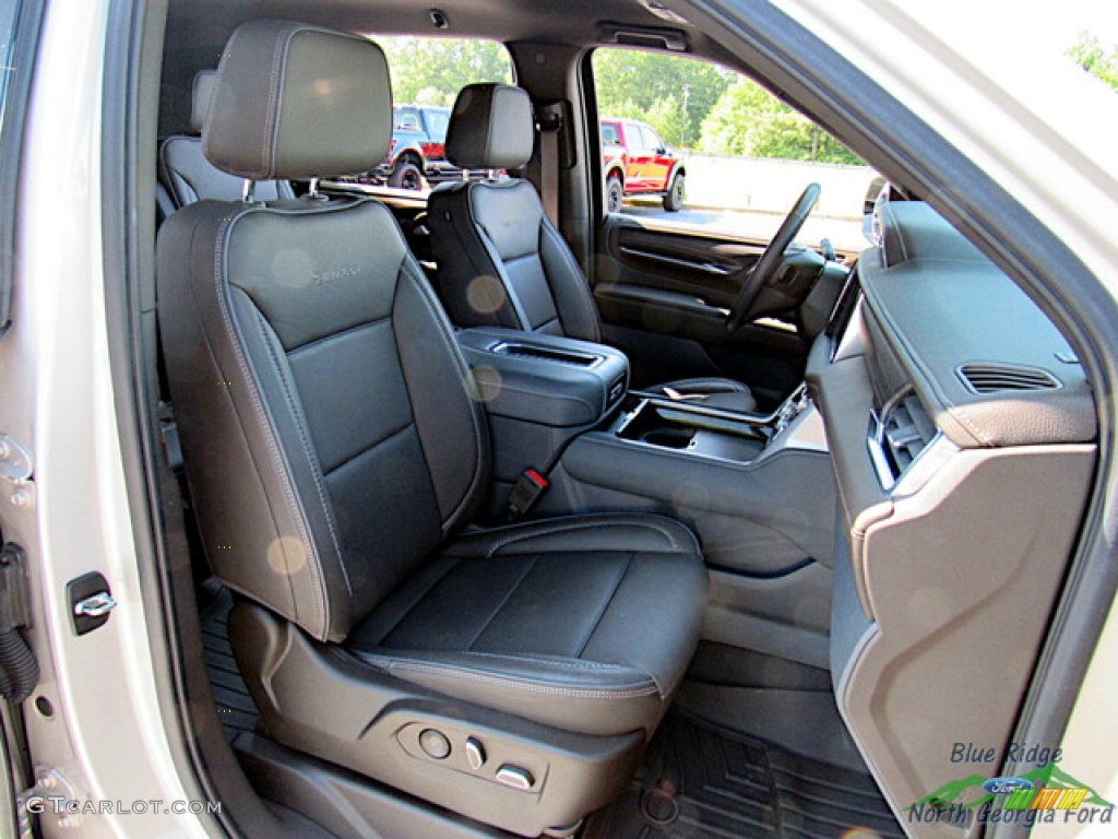 2022 Yukon XL Denali 4WD - Pearl Beige Metallic / Very Dark Ash Gray/Dark Walnut photo #12
