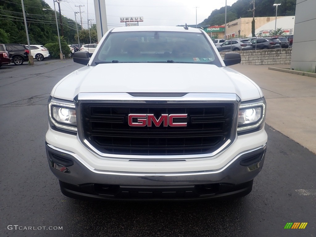 2017 Sierra 1500 Elevation Edition Double Cab 4WD - Summit White / Dark Ash/Jet Black photo #8