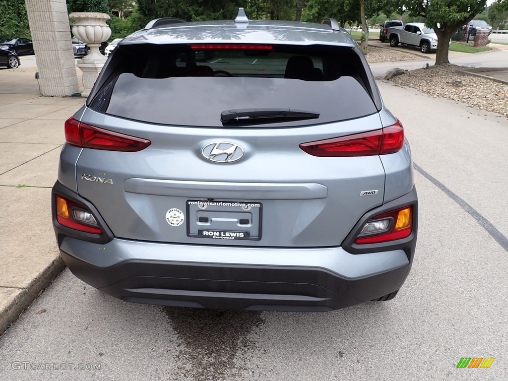 2020 Kona SEL AWD - Sonic Silver / Black photo #7
