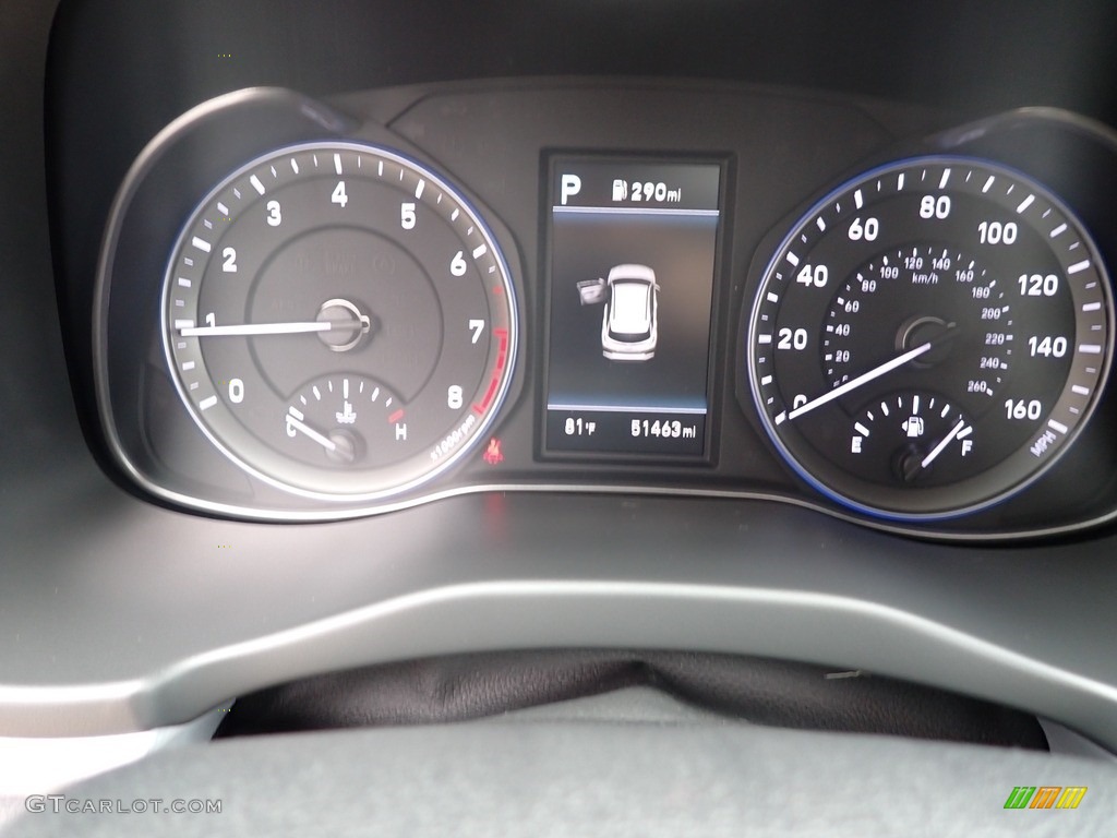 2020 Hyundai Kona SEL AWD Gauges Photos