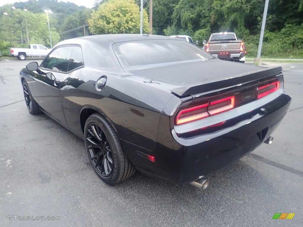 2014 Challenger R/T - Black / Dark Slate Gray/Radar Red photo #6