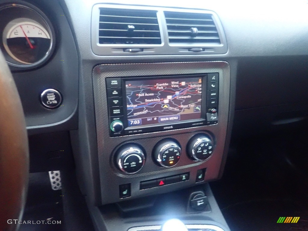 2014 Challenger R/T - Black / Dark Slate Gray/Radar Red photo #26