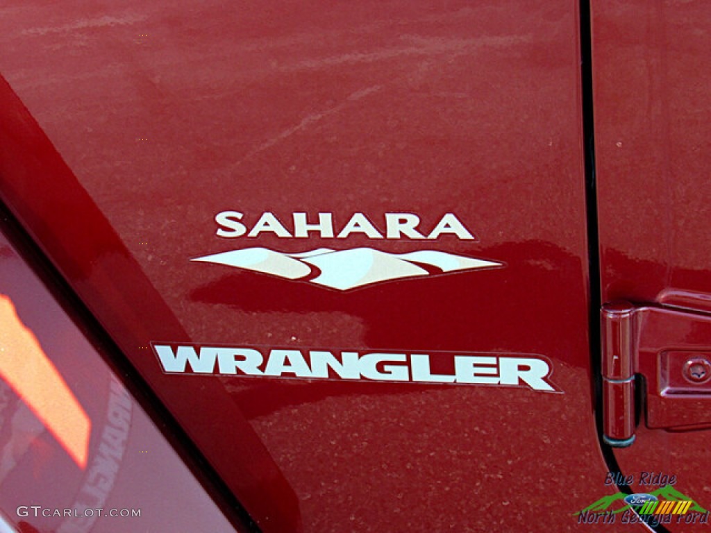 2010 Wrangler Sahara 4x4 - Red Rock Crystal Pearl / Dark Khaki/Medium Khaki photo #26