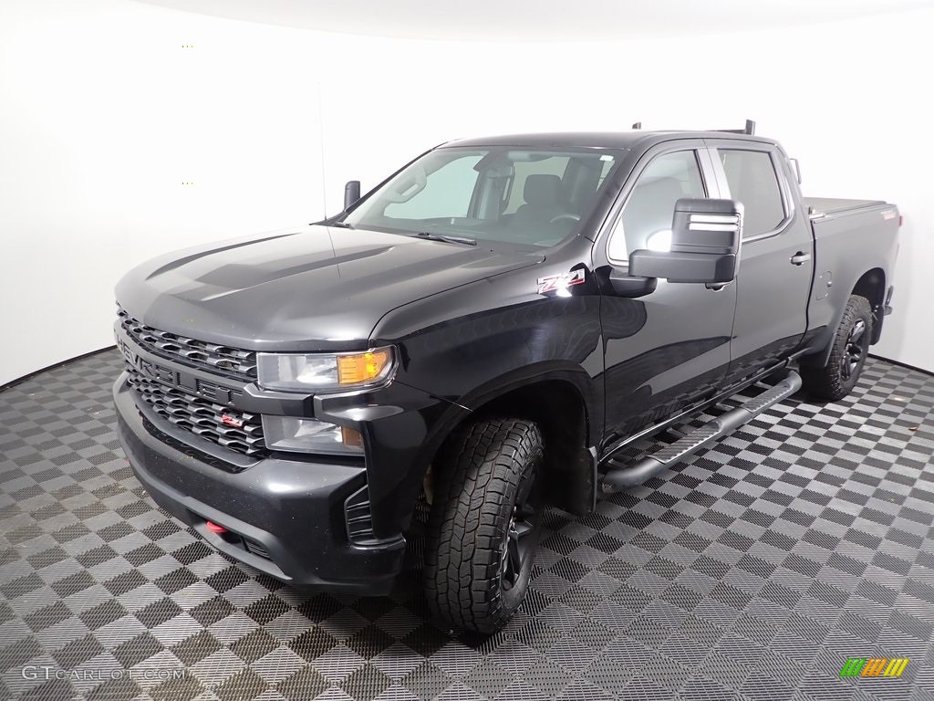 2019 Silverado 1500 Custom Z71 Trail Boss Crew Cab 4WD - Black / Jet Black photo #8