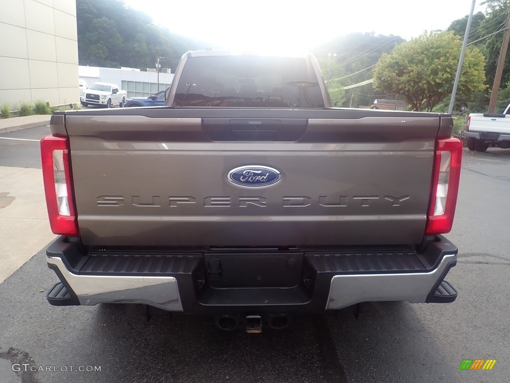 2023 F350 Super Duty XLT Crew Cab 4x4 - Stone Gray Metallic / Medium Dark Slate photo #3
