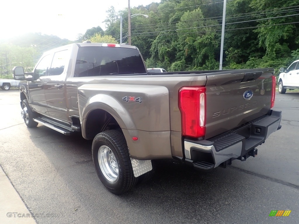 2023 F350 Super Duty XLT Crew Cab 4x4 - Stone Gray Metallic / Medium Dark Slate photo #4