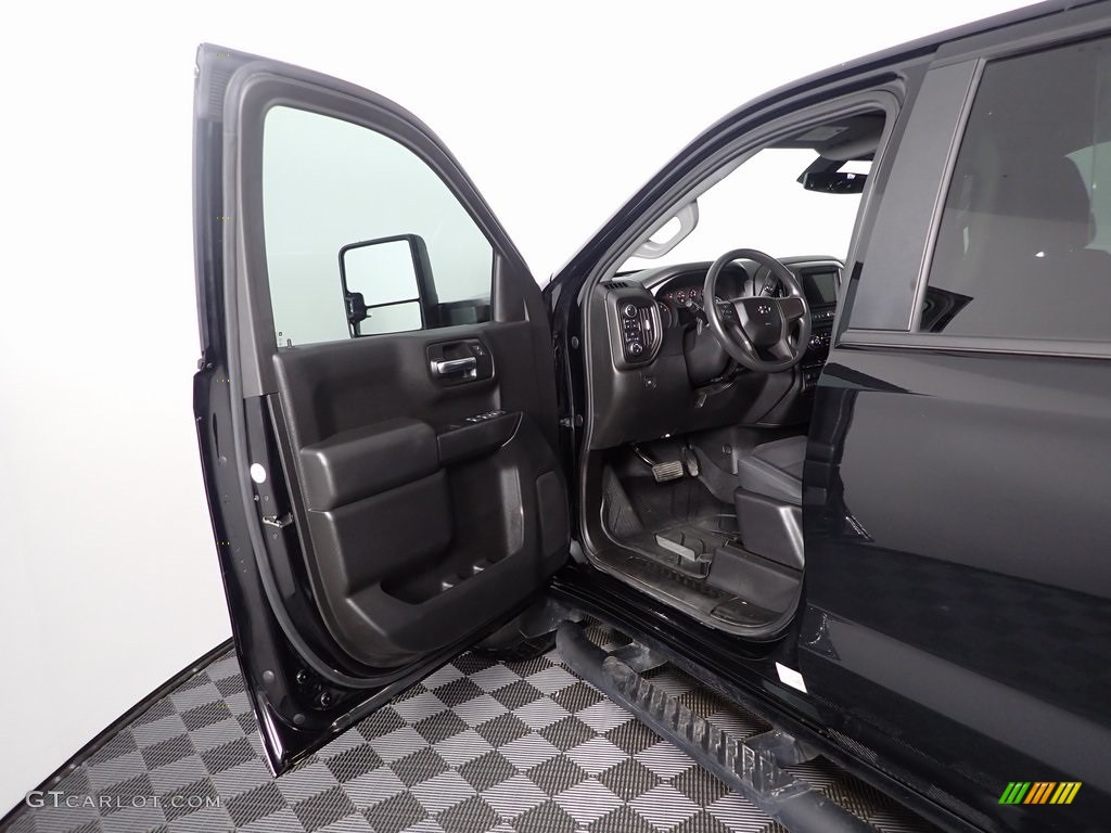 2019 Silverado 1500 Custom Z71 Trail Boss Crew Cab 4WD - Black / Jet Black photo #14