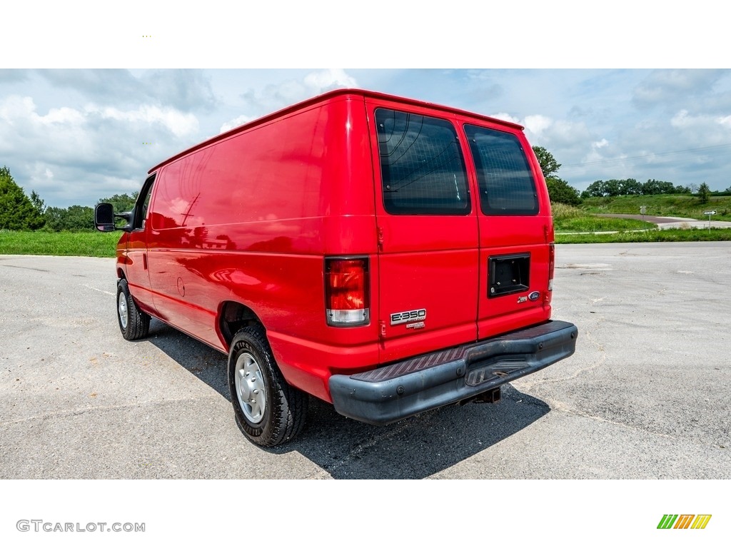 Vermillion Red 2014 Ford E-Series Van E350 Cargo Van Exterior Photo #146424602