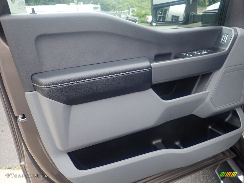 2023 F350 Super Duty XLT Crew Cab 4x4 - Stone Gray Metallic / Medium Dark Slate photo #20