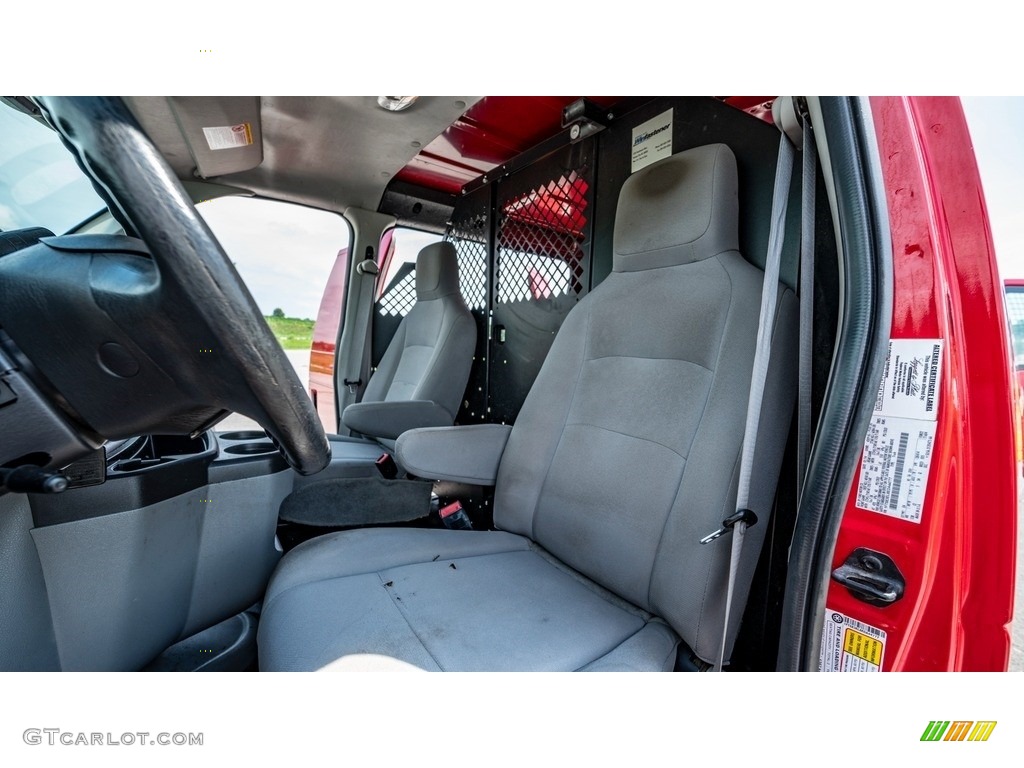 2014 E-Series Van E350 Cargo Van - Vermillion Red / Medium Flint photo #17