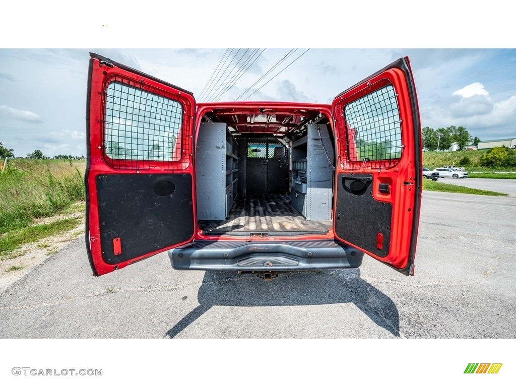 2014 E-Series Van E350 Cargo Van - Vermillion Red / Medium Flint photo #20