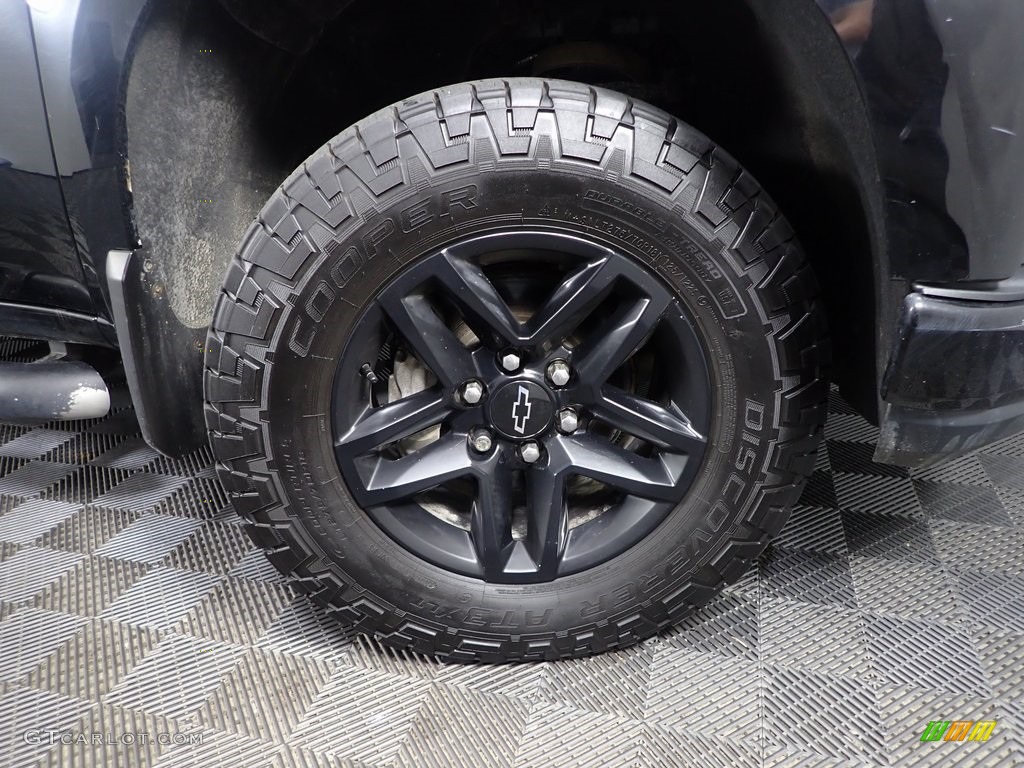 2019 Silverado 1500 Custom Z71 Trail Boss Crew Cab 4WD - Black / Jet Black photo #33