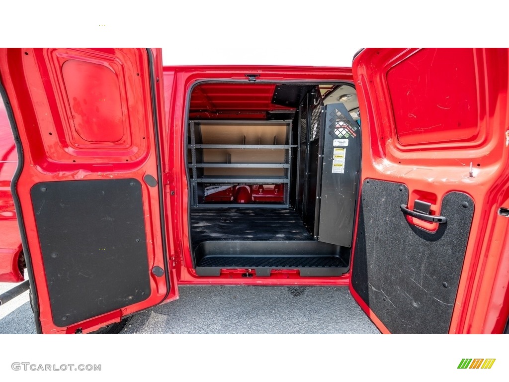 2014 E-Series Van E350 Cargo Van - Vermillion Red / Medium Flint photo #22