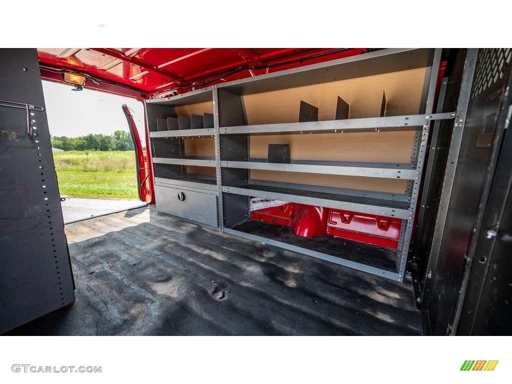 2014 E-Series Van E350 Cargo Van - Vermillion Red / Medium Flint photo #23
