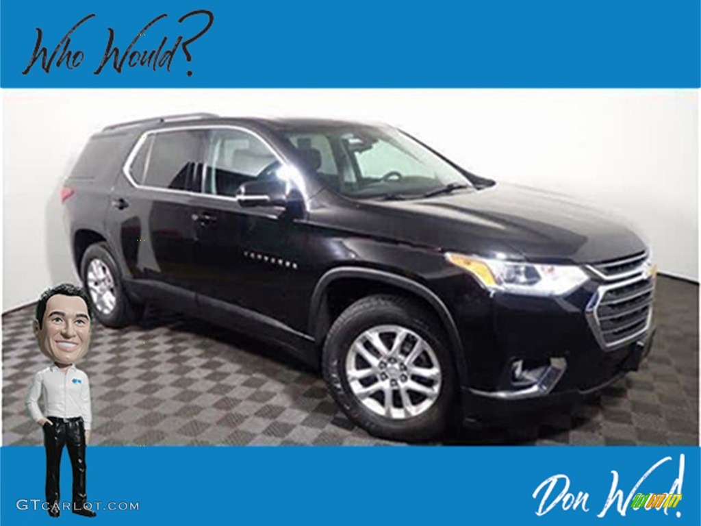 2019 Traverse LT AWD - Mosaic Black Metallic / Jet Black photo #2