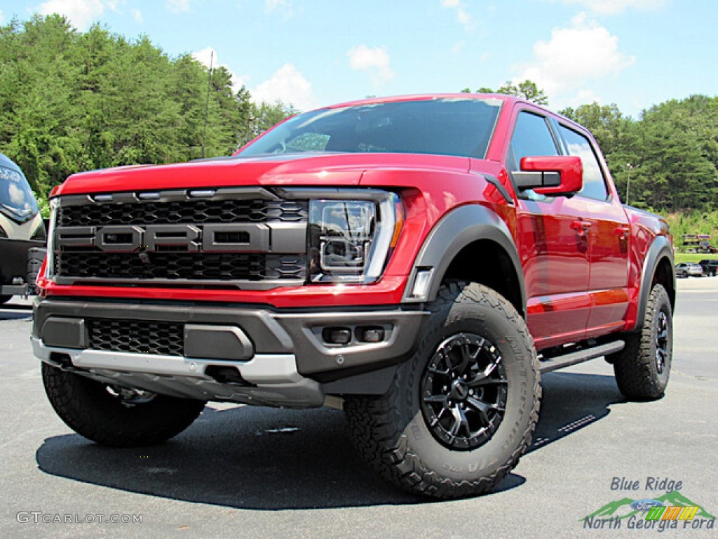 Rapid Red Metallic Ford F150