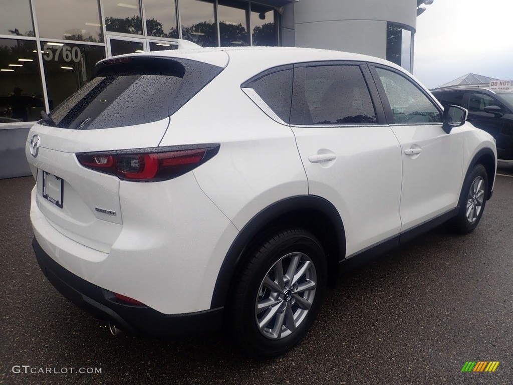 2023 CX-5 S Preferred AWD - Rhodium White Metallic / Black photo #2